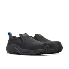 Merrell-Mens Jungle Moc Leather Comp Toe Work Shoe Wide