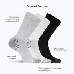 Merrell-Recycled Low Cut Tab Sock 3 Pack - Socks