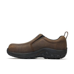 Merrell-Women Jungle Moc Leather Comp Toe Work Shoe