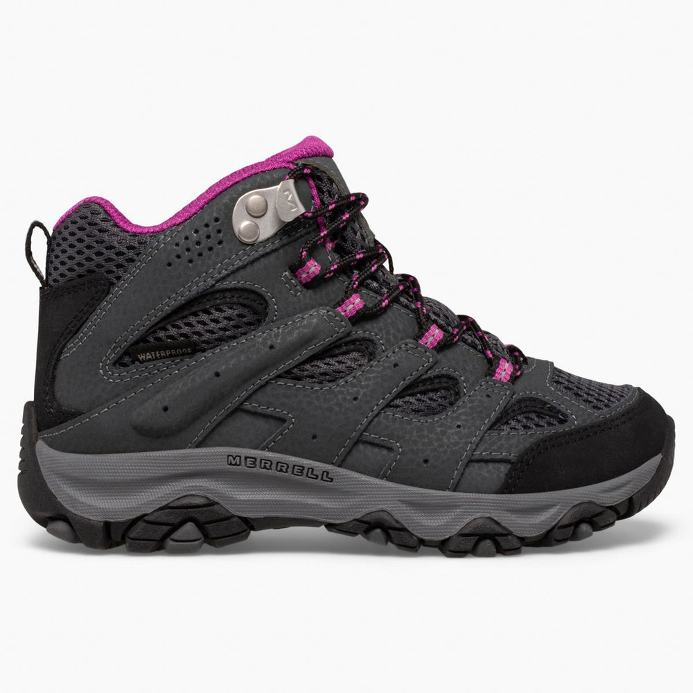 Merrell-Big Kid - Moab 3 Mid Waterproof Boot - Boots
