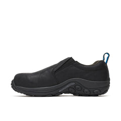 Merrell-Mens Jungle Moc Leather Comp Toe Work Shoe Wide