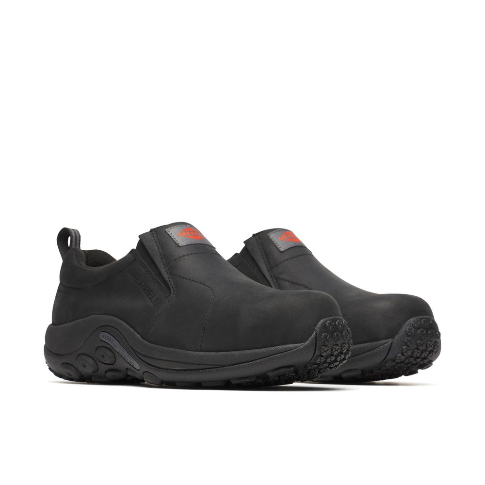 Merrell-Men - Jungle Moc Leather Hi-Vis Carbon Fiber Low Wide Width - Slip Ons