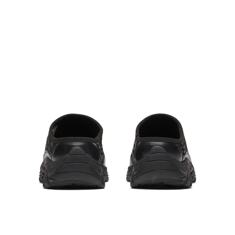 Merrell-Unisex Moab 2 Slide Leather Woven 1TRL Casual Slip Ons