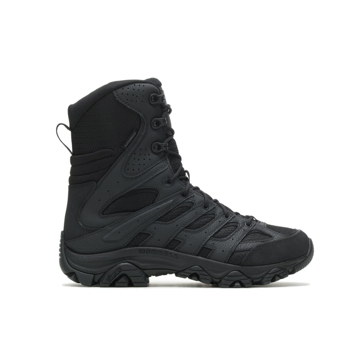 Merrell-Men - Moab 3 8" Tactical Zip Waterproof Wide Width - Boots