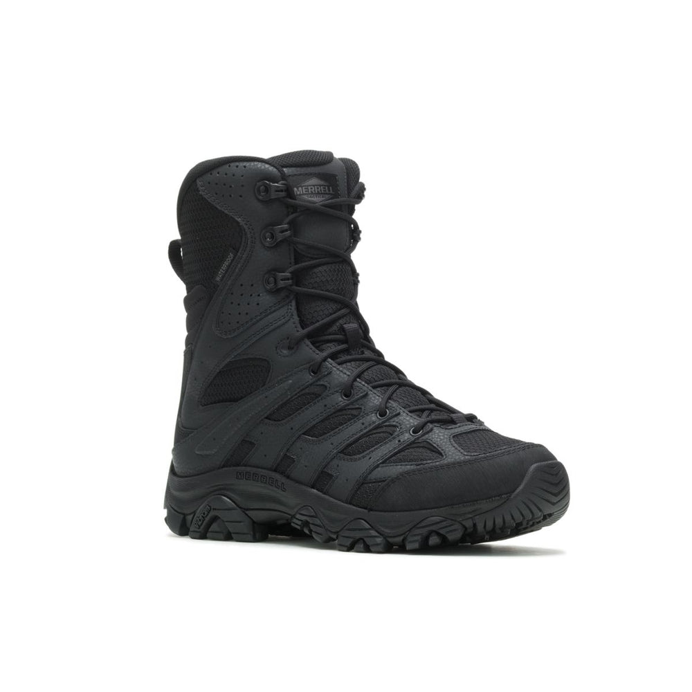 Merrell-Men - Moab 3 8" Tactical Zip Waterproof Wide Width - Boots