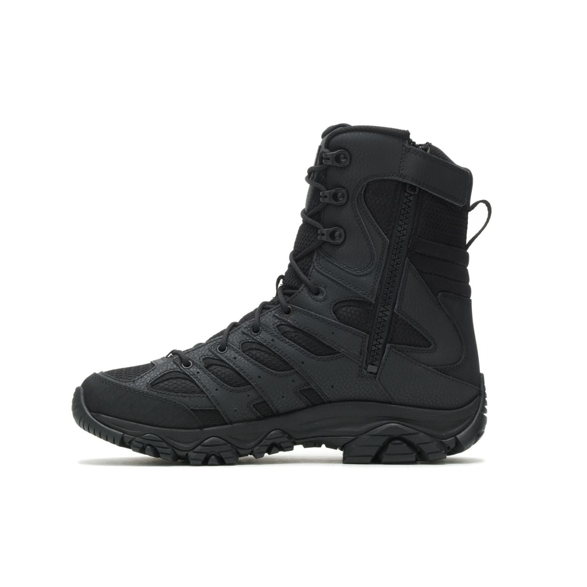 Merrell-Men - Moab 3 8" Tactical Zip Waterproof Wide Width - Boots