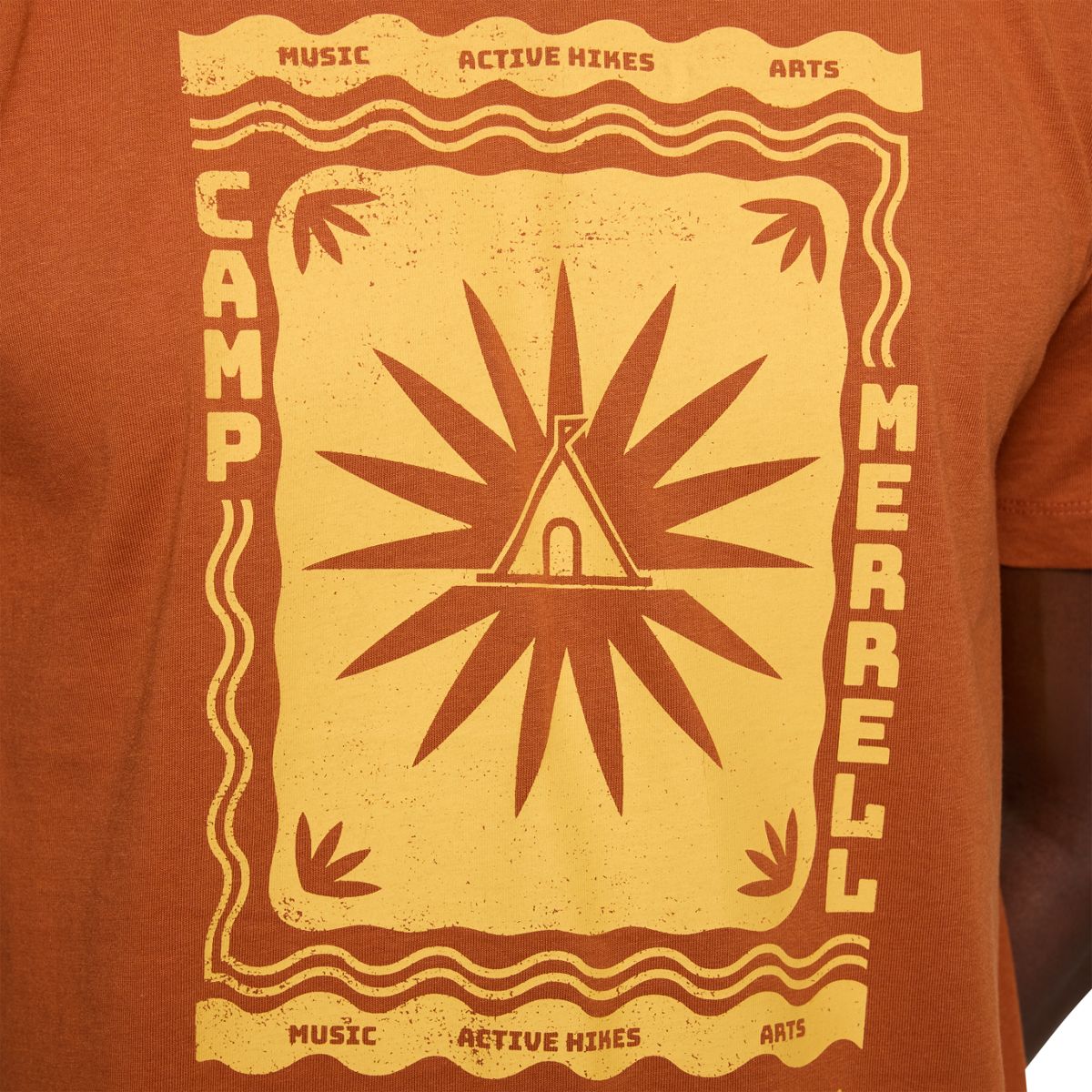 Merrell-Camp Merrell Graphic Tee - Short Sleeves