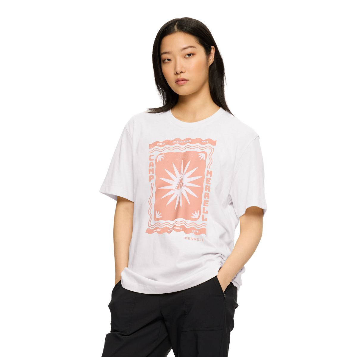 Merrell-Camp Merrell Graphic Tee - Short Sleeves