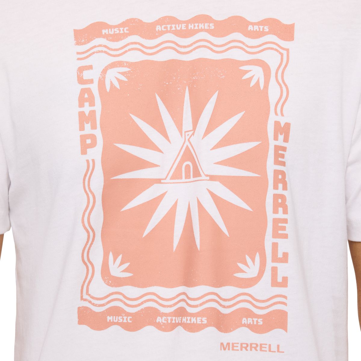 Merrell-Camp Merrell Graphic Tee - Short Sleeves