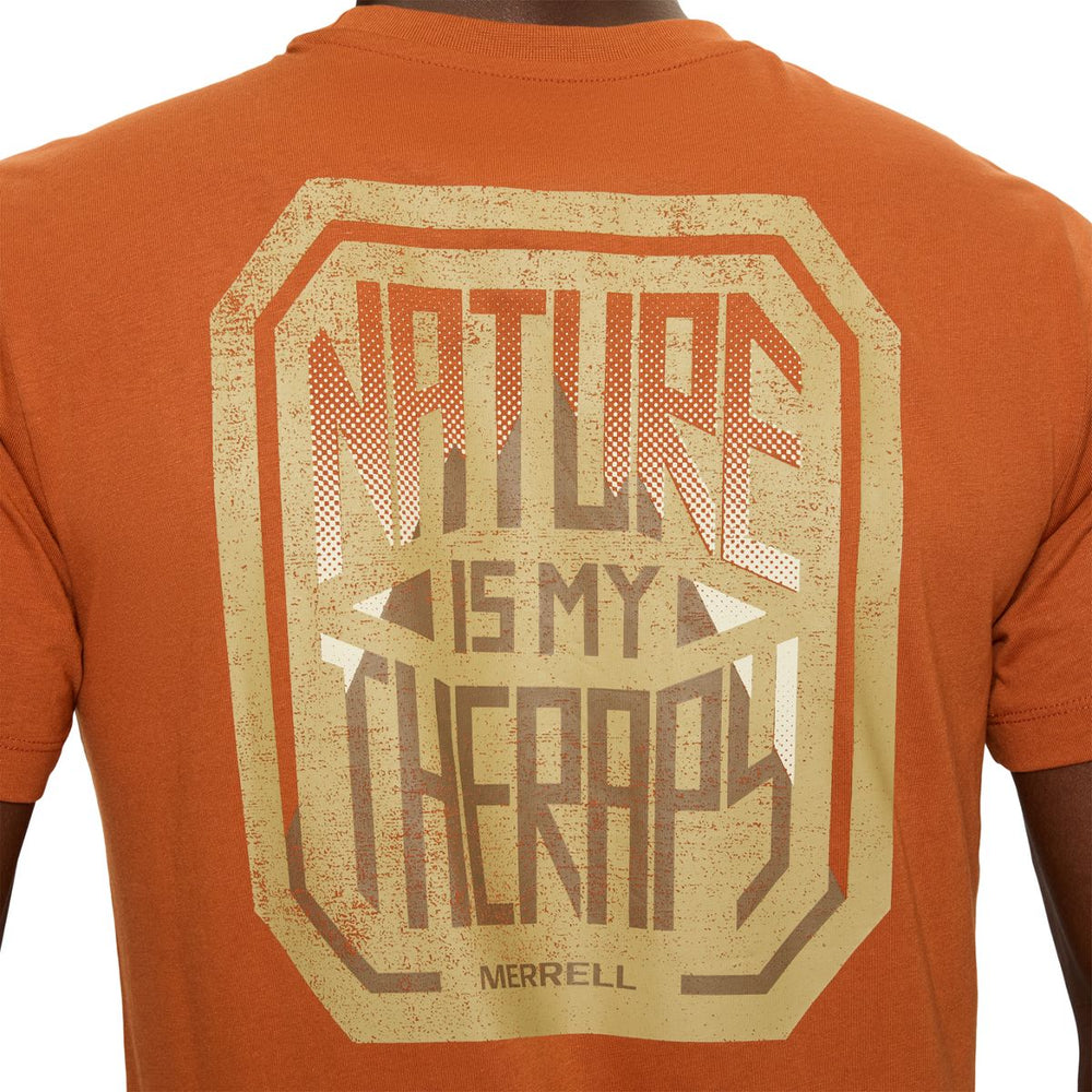 Merrell-Nature Is My Therapy Graphic Tee - Short Sleeves