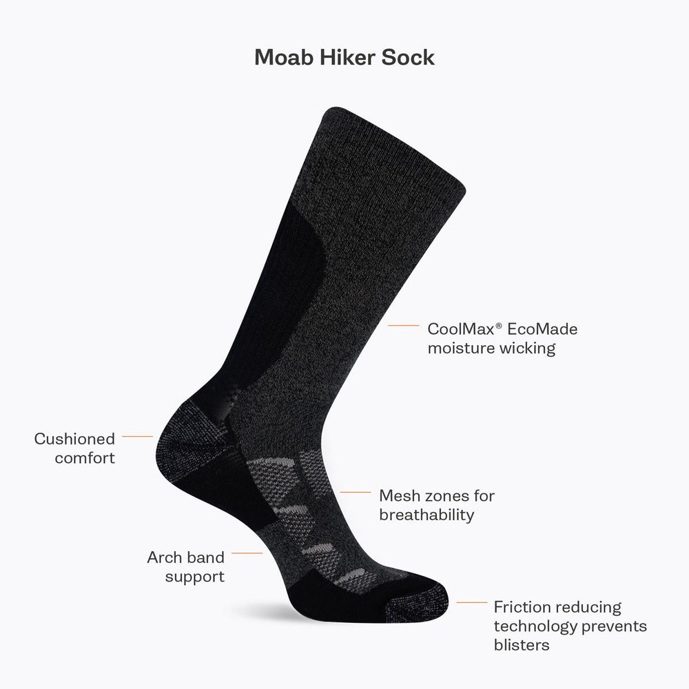 Merrell-Moab Hiker Crew  Sock - Socks