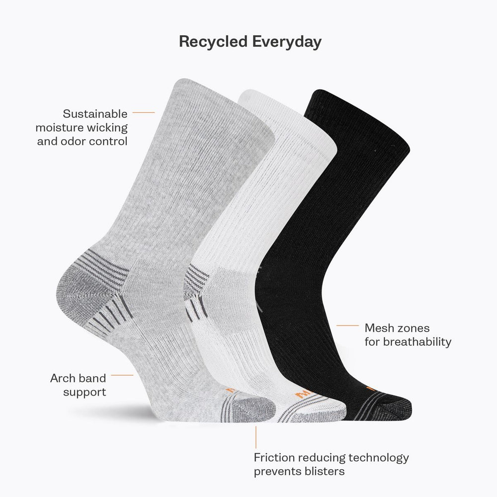 Merrell-Recycled Low Cut Tab Sock 3 Pack - Socks