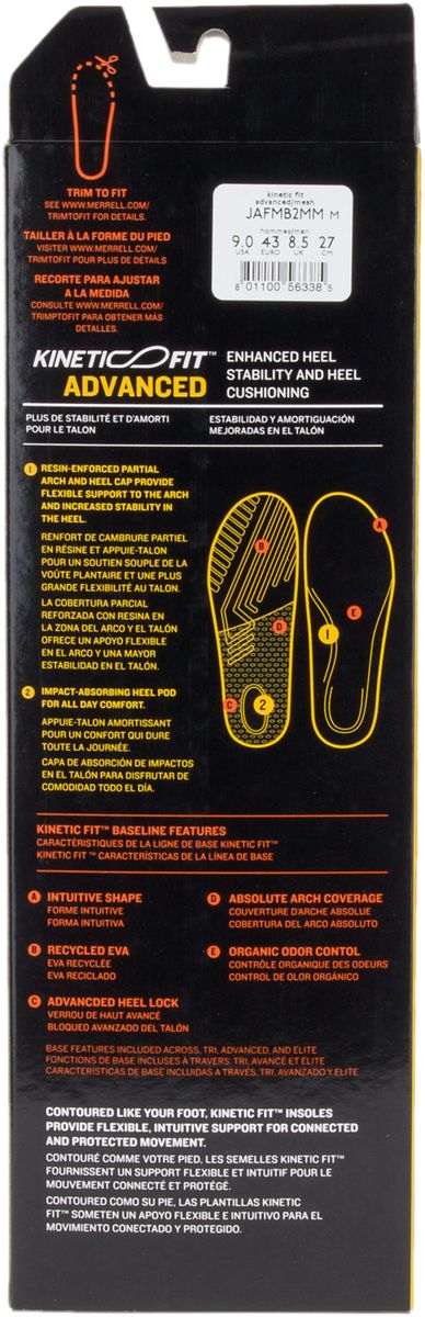 Merrell-Women - Kinetic Fit™ Advanced Footbed - Insoles