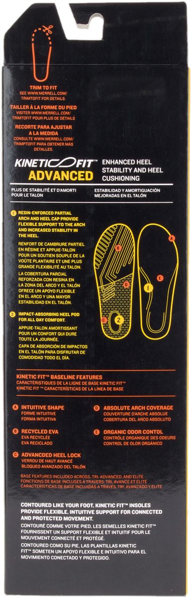 Merrell-Women - Kinetic Fit™ Advanced Footbed - Insoles