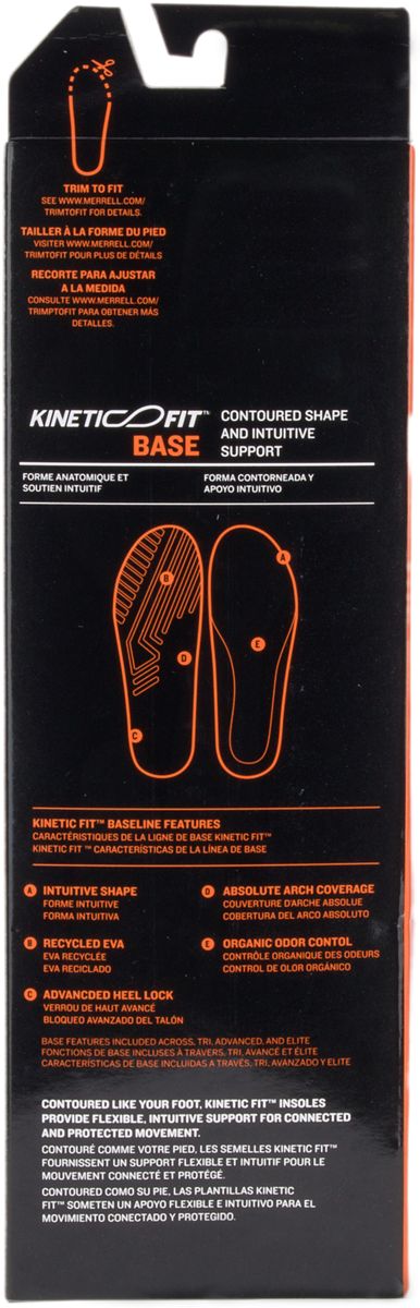 Merrell-Men - Kinetic Fit™ Base Footbed - Insoles