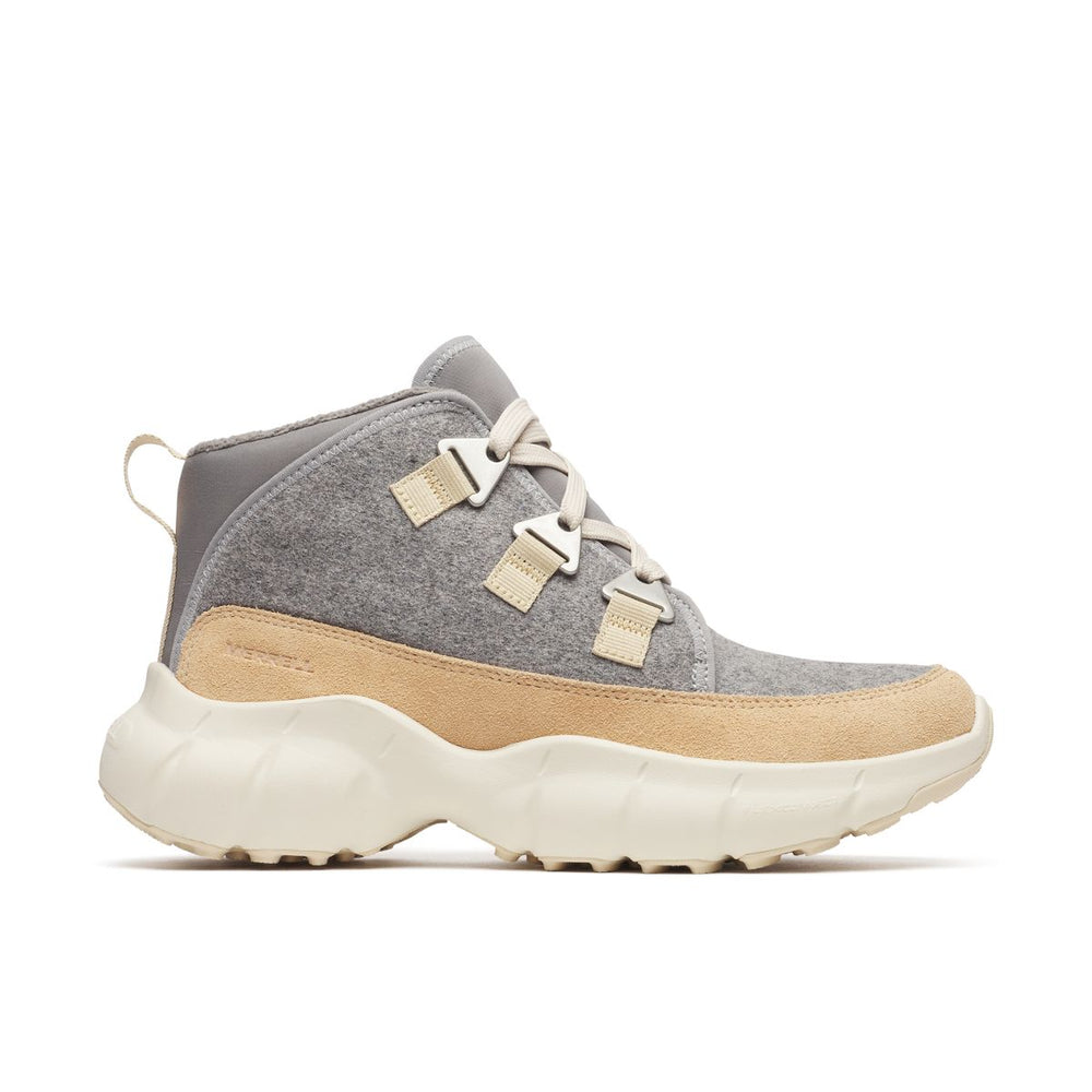 Merrell-Women's Clover Mid Wool Waterproof Casual Boots