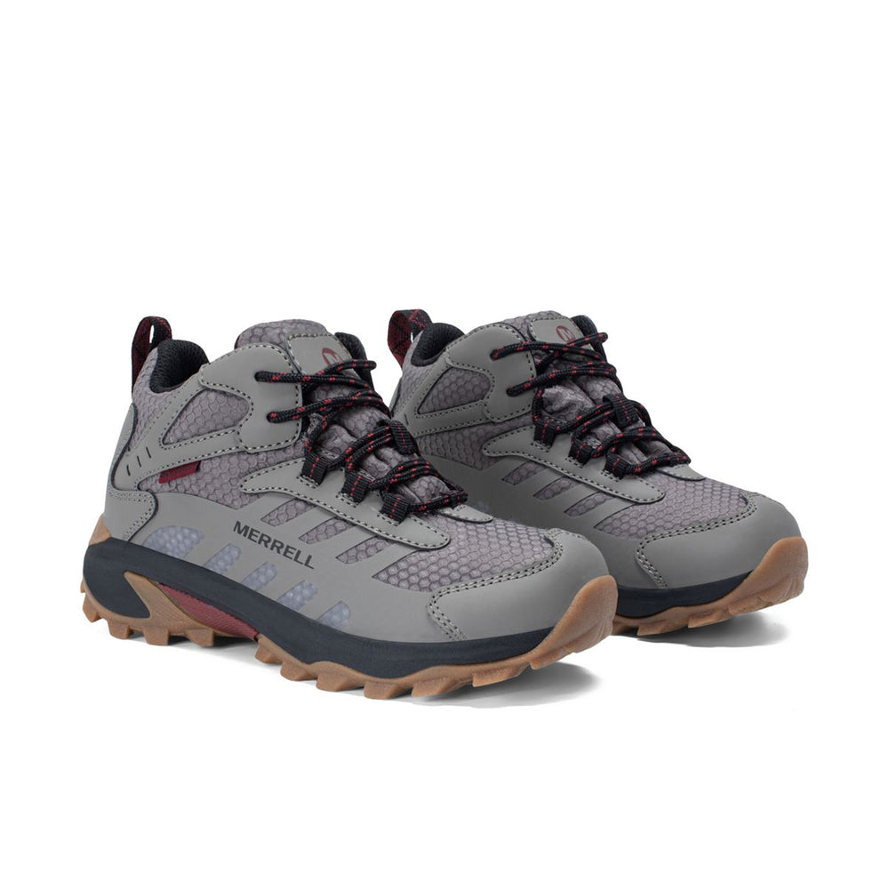 Merrell-Kid - Moab Speed 2 Mid Waterproof - Athletics BK