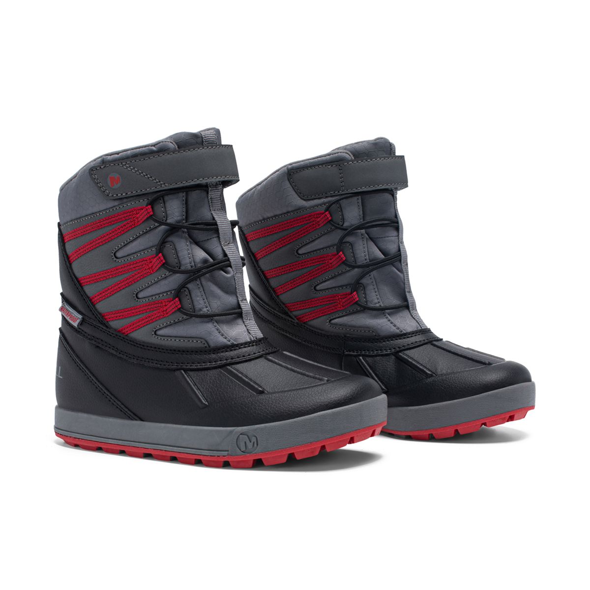 Merrell-Big Kid - Snow Bank 5 Waterproof - Boots LK
