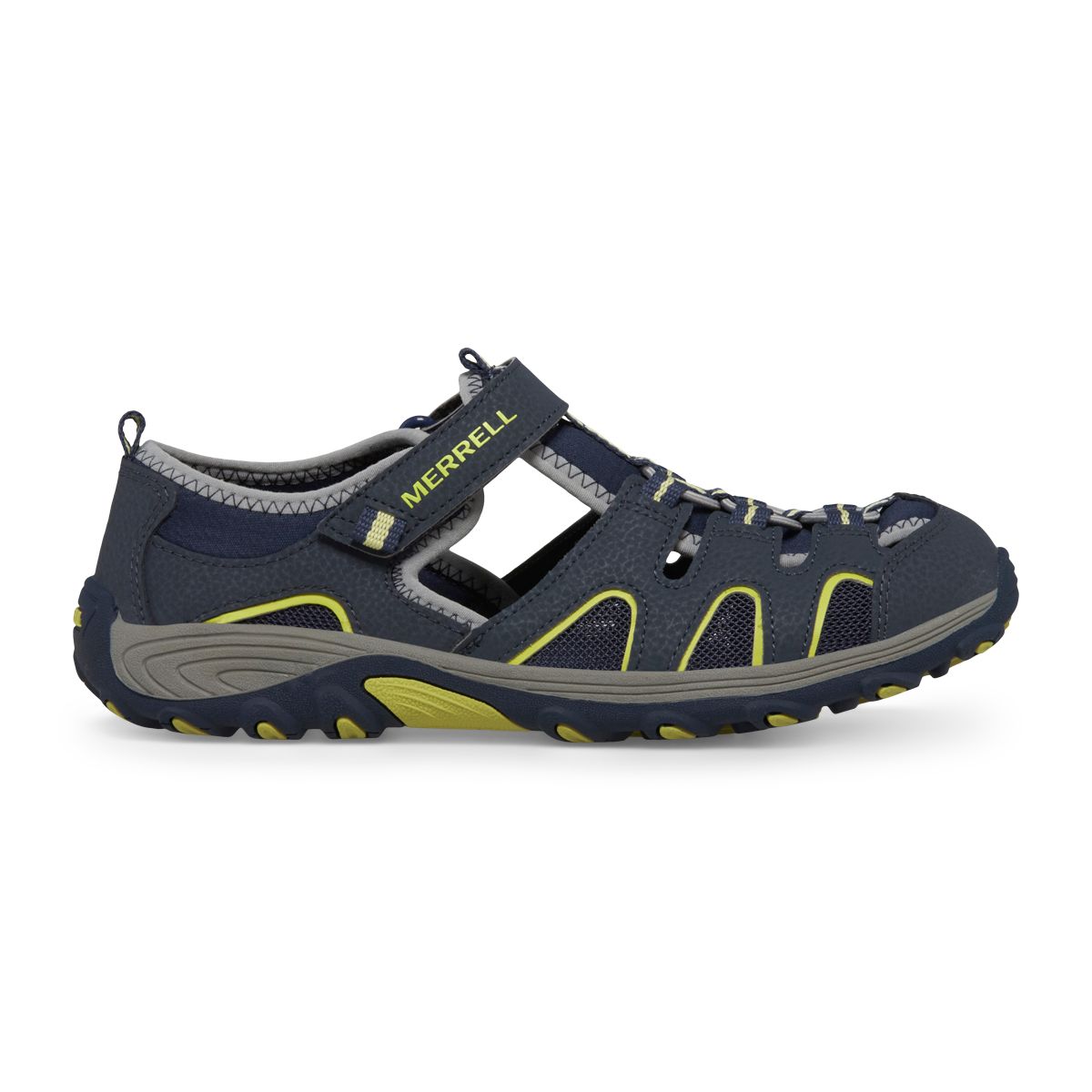 Navy/Lime,Big Kid (sizes 11-7)