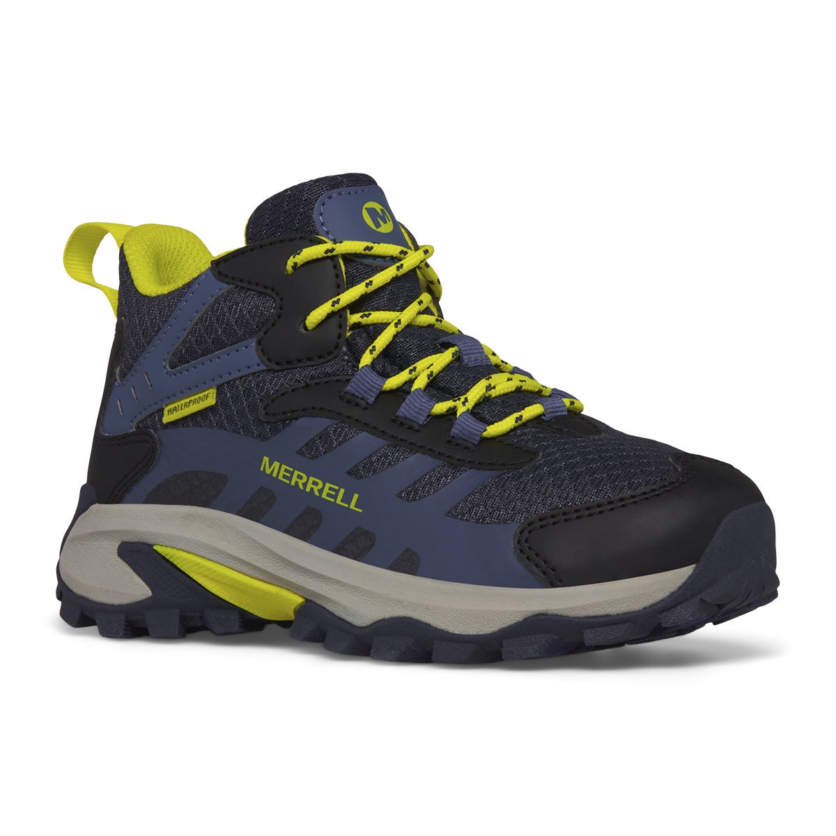 Merrell-Kid - Moab Speed 2 Mid Waterproof - Athletics BK